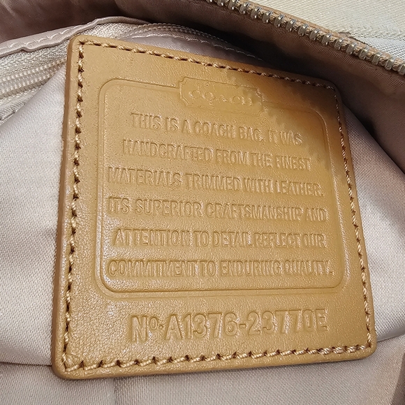 Coach Large Canvas Crossbody - Picture 12 of 16